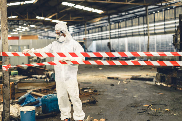 Professional Trauma Scene Cleanup technician working in Pleasant Shade, TN